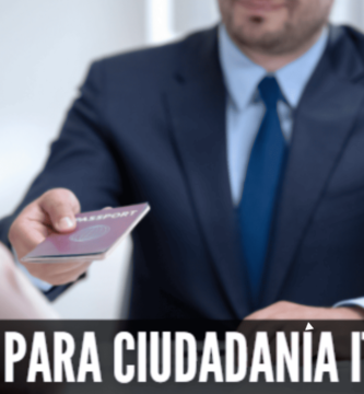 ¿CÓMO SACAR TURNO PARA LA CIUDADANÍA ITALIANA