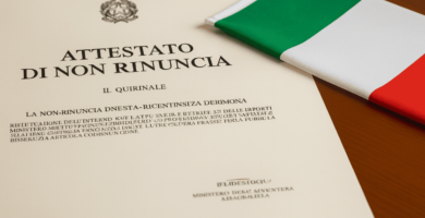 ¿CÓMO SABER SI MI AVO RENUNCIÓ A LA CIUDADANÍA ITALIANA?