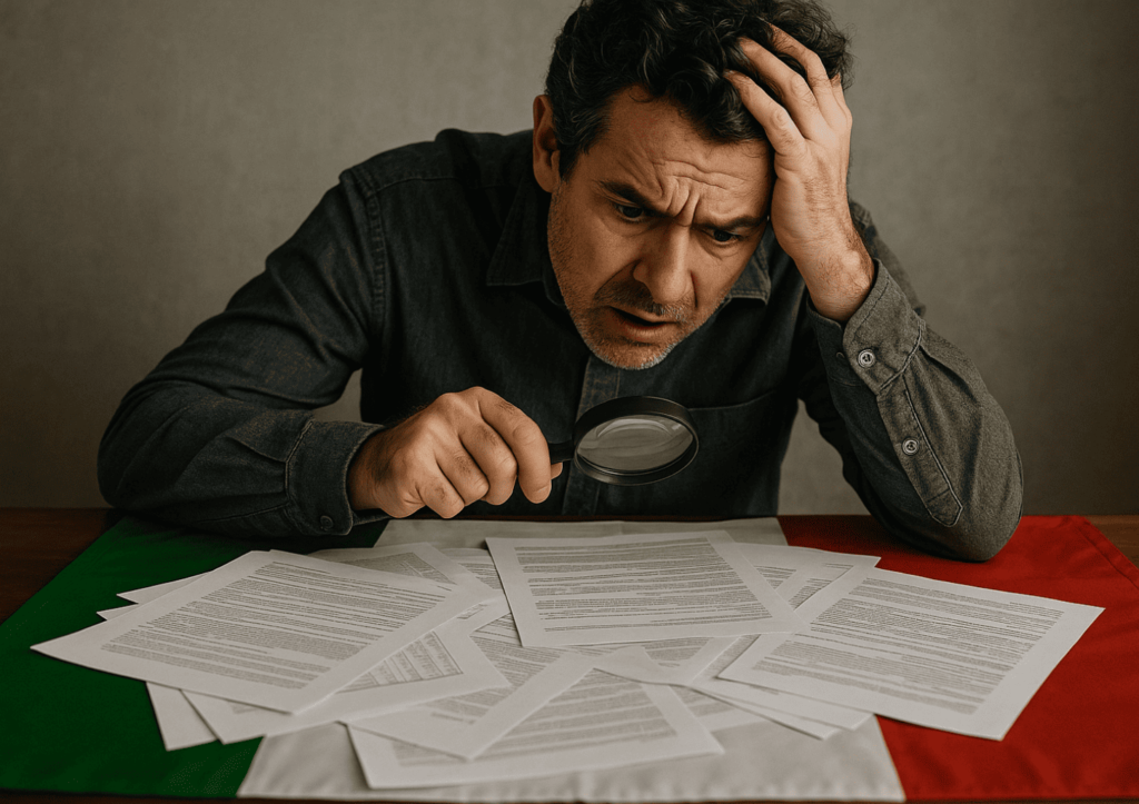 CONTROL DE ACTAS CIUDADANÍA ITALIANA