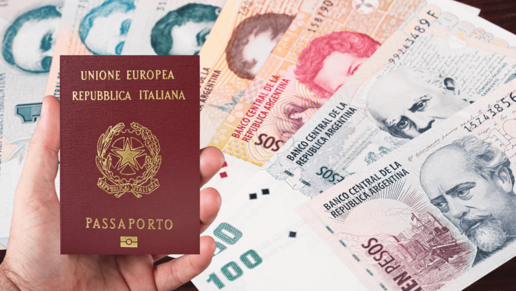 cuánto es el costo del tramitar la ciudadanía italiana en Argentina
