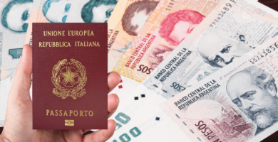 cuánto es el costo del tramitar la ciudadanía italiana en Argentina