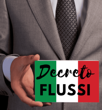 qué se entiendo por el decreto Flussi en Italia