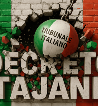 TRIBUNAL ITALIANO DERRIBA DECRETO TAJANI