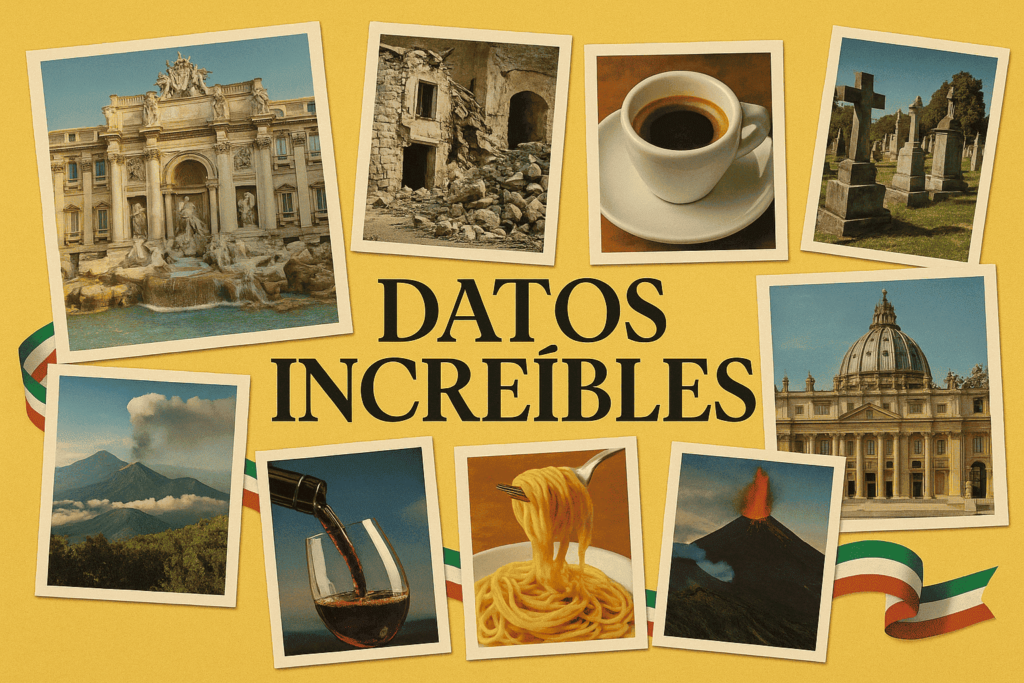 27 COSAS QUE NO SABÍAS SOBRE ITALIA: datos increíbles 