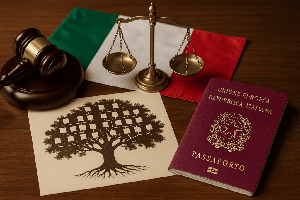 ¿CÓMO PEDIR LA NACIONALIDAD ITALIANA POR APELLIDO PARA GENERACIONES DE TATARANIETOS Y BISNIETOS?