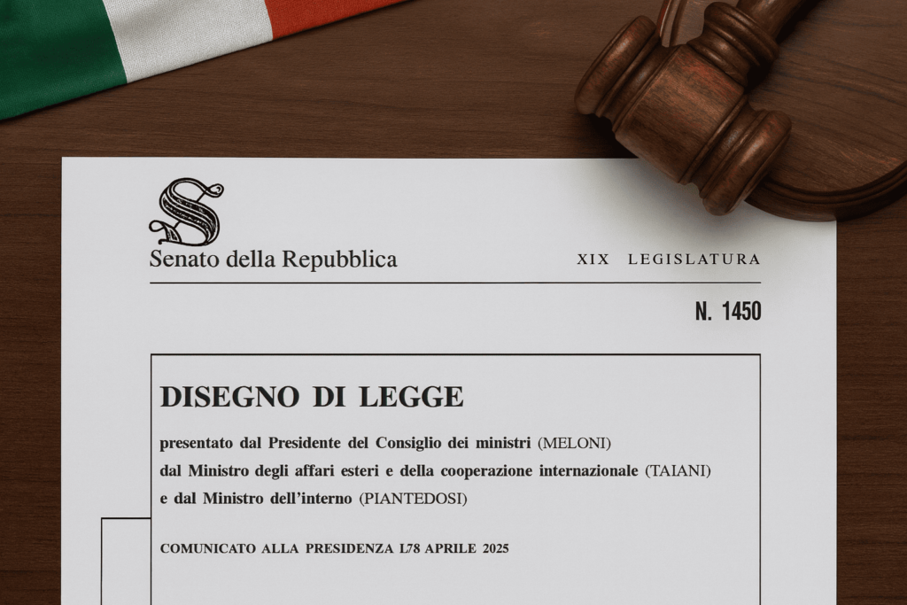 CIUDADANÍA ITALIANA BAJO NUEVAS RESTRICCIONES DEL DDL 1450/2025