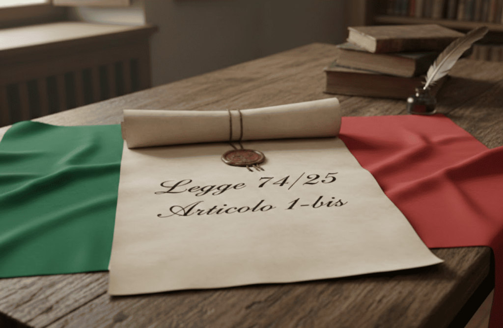 CIUDADANÍA ITALIANA PARA ORIUNDO: qué dice realmente la Ley 74/2025