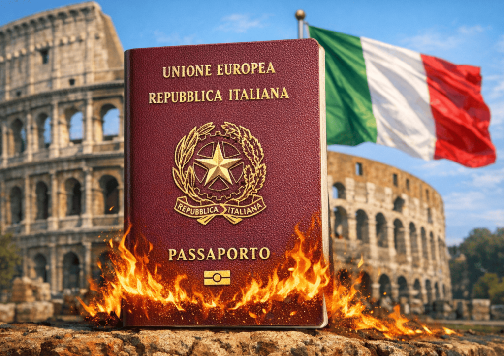 ITALIA APRUEBA NUEVA LEY: SOLO ROMA GESTIONARÁ LA CIUDADANÍA ITALIANA