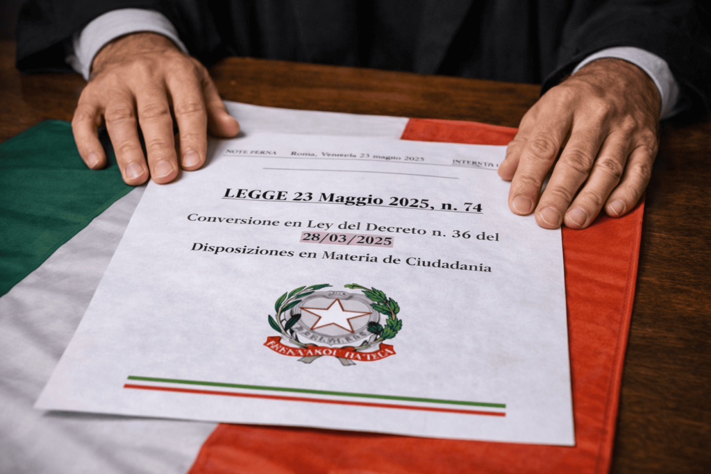 JUEZ PONE EN ENTREDICHO LA LEY 74 EN ROMA: los puntos que generan duda