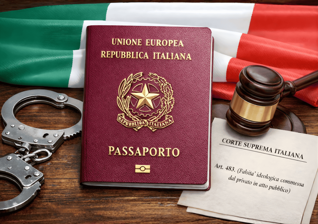 CIUDADANÍA ITALIANA EN ITALIA Y RESIDENCIAS FALSAS