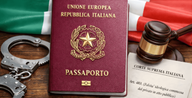 CIUDADANÍA ITALIANA EN ITALIA Y RESIDENCIAS FALSAS