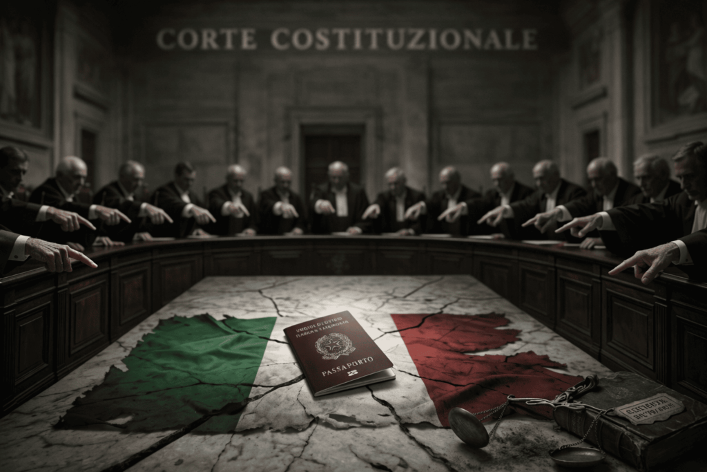 HOY CORTE CONSTITUCIONAL DECIDE SOBRE TU DERECHO A LA CIUDADANÌA ITALIANA