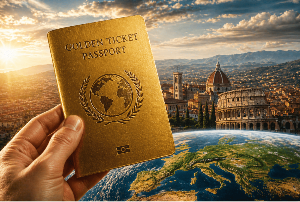 EL PASAPORTE ITALIANO ES EL "BOLETO DE ORO" QUE TE VENDE UNA ILUSIÓN VACIA  
