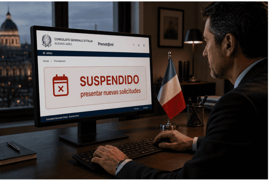 FECHA DE VENCIMIENTO DE LA CIUDADANÍA ITALIANA EN LOS CONSULADOS: la realidad que debes saber 
