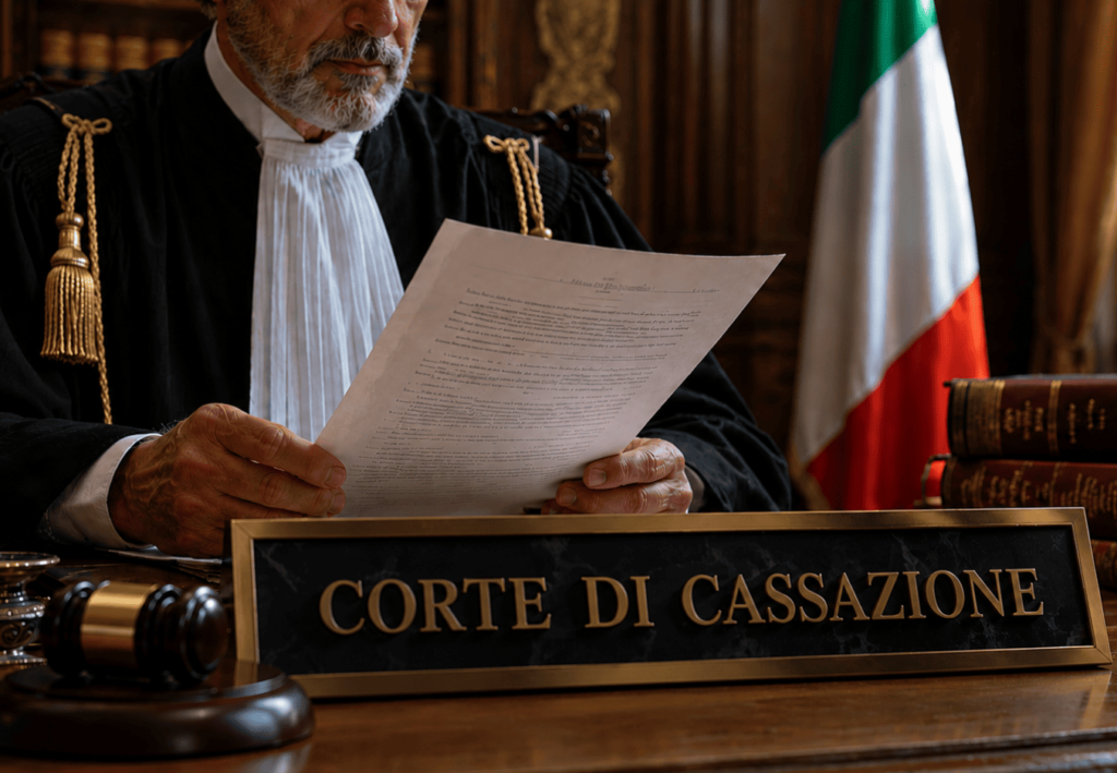 CORTE DE CASACIÓN ITALIANA: EL FALLO DEL 12 DE MAYO DE 2026  QUE CAMBIA EL TONO DEL DEBATE
