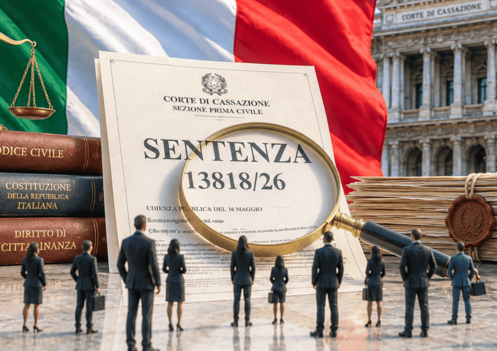 SENTENCIA CASSAZIONE CIUDADANÍA ITALIANA: ¿QUIÉN SE PUEDE BENEFICIAR REALMENTE?