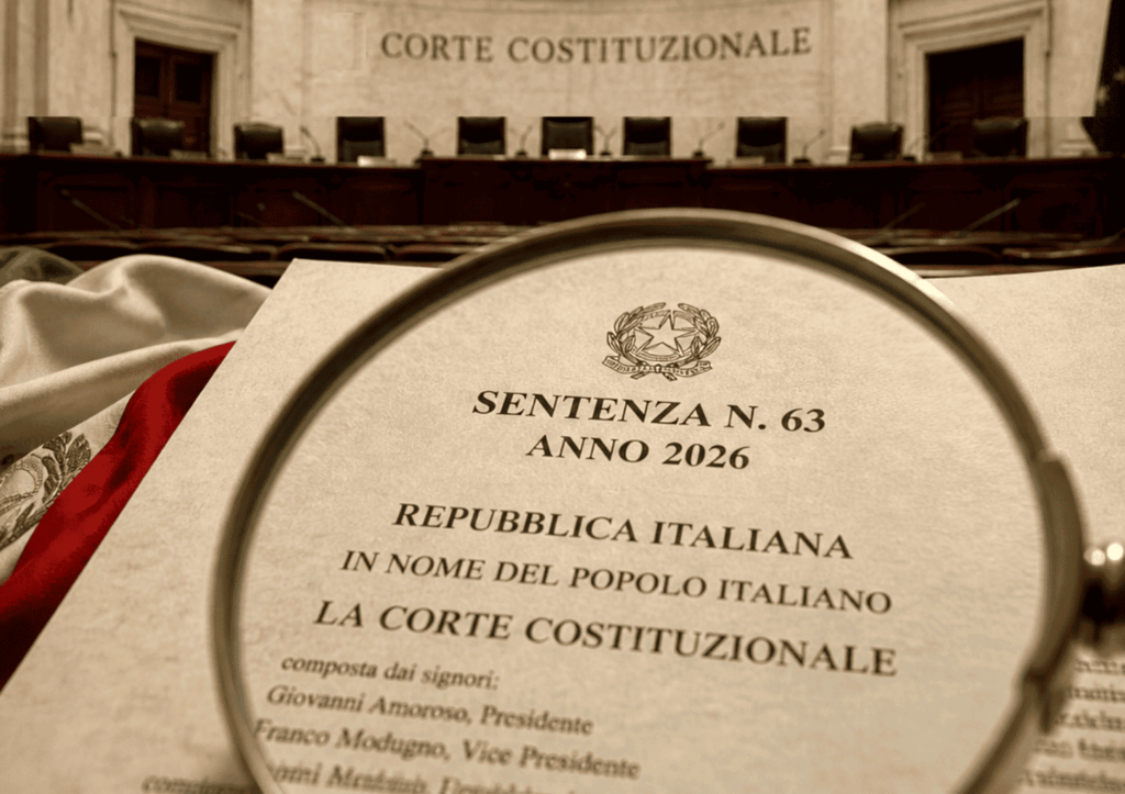 CORTE CONSTITUCIONAL: FALLO 63/2026 CIUDADANÍA ITALIANA 