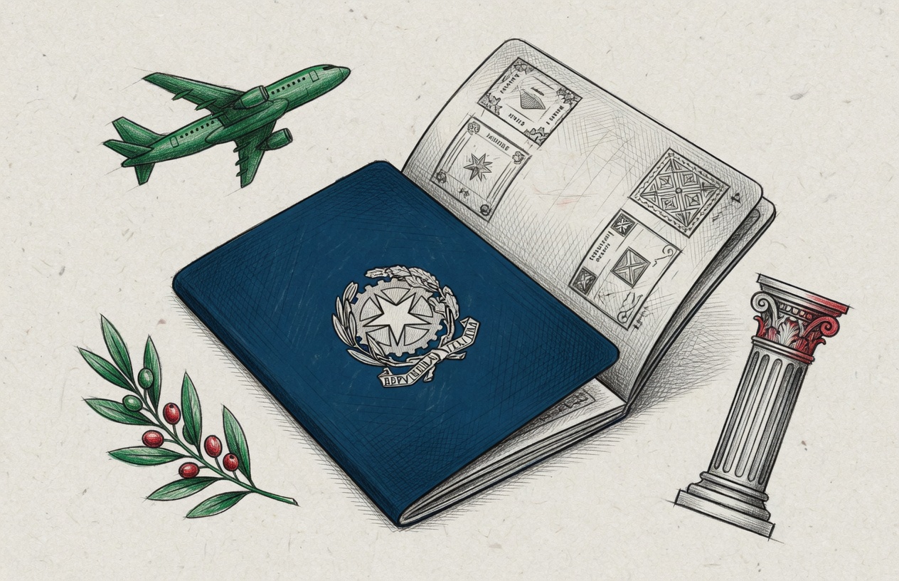 Características y beneficios del pasaporte italiano