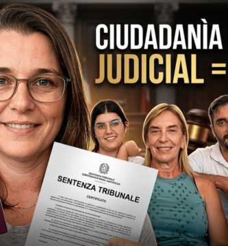ciudadanía italiana judicial en Corrientes Argentina