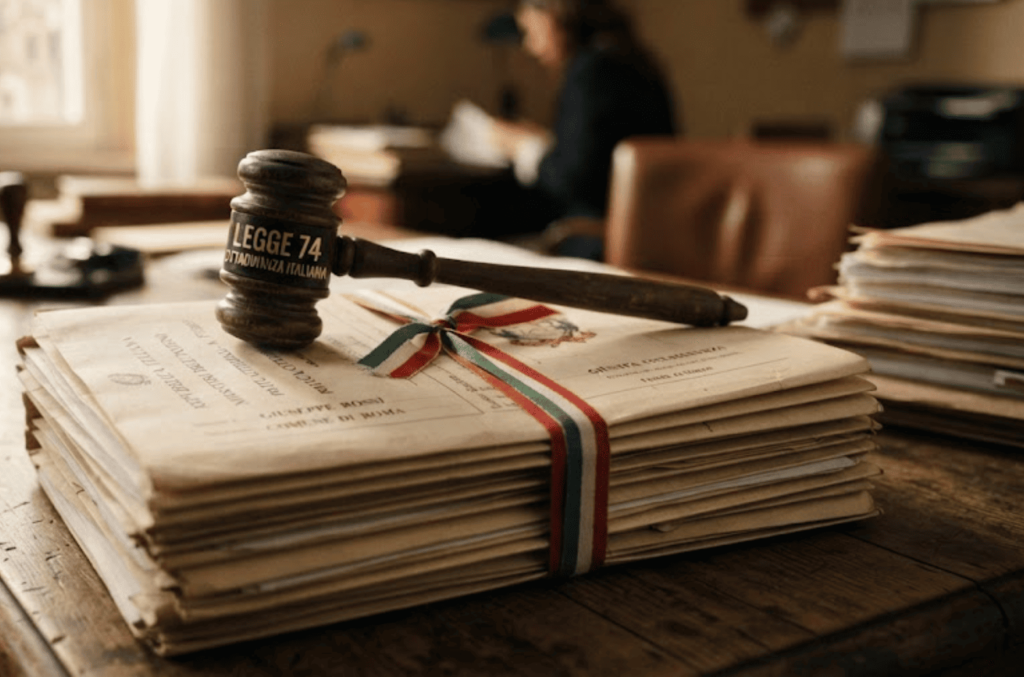 LA LEY 74 NO SE CAE SOLA. SE CAE CON EXPEDIENTES