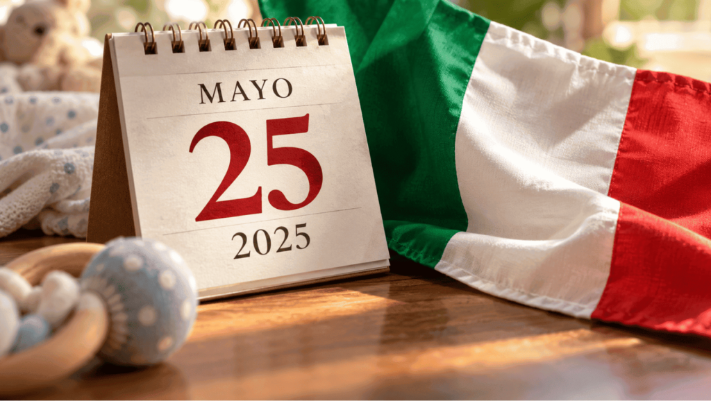 ¿MI HIJO NACIDO DESPUÉS DE MAYO DE 2025 ES ITALIANO SI YO TODAVÍA NO ESTOY RECONOCIDO?