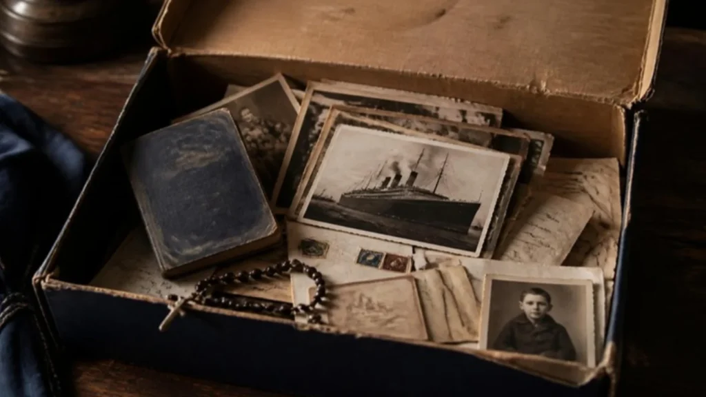 Caja con fotos, cartas y un pasaje de barco de inmigrantes italianos en Argentina: los papeles que inician la ciudadanía italiana
