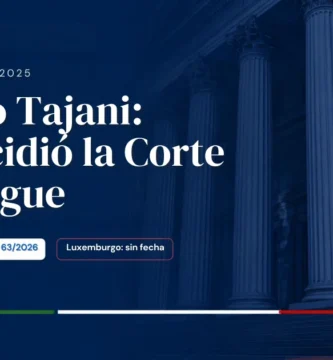 Decreto Tajani y Ley 74/2025: estado de la ciudadanía italiana por descendencia en octubre de 2026